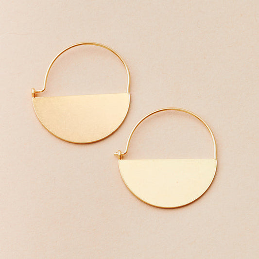 Lunar Hoop gold