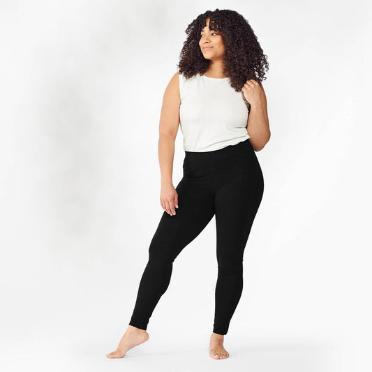 Organic Cotton Base Layer Ankle Leggings