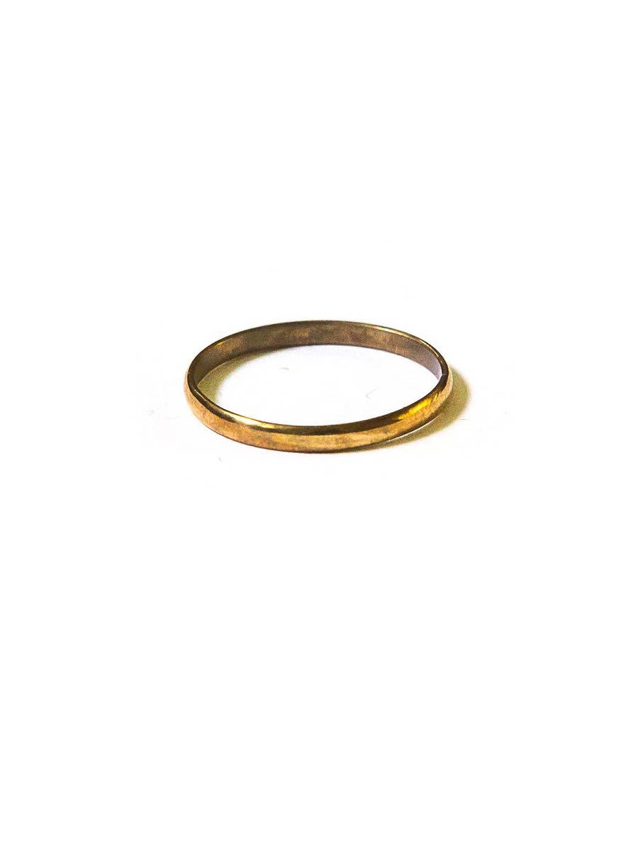 Brass Stacking Rings