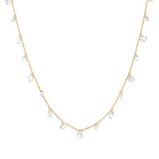 Crystal charm Neck