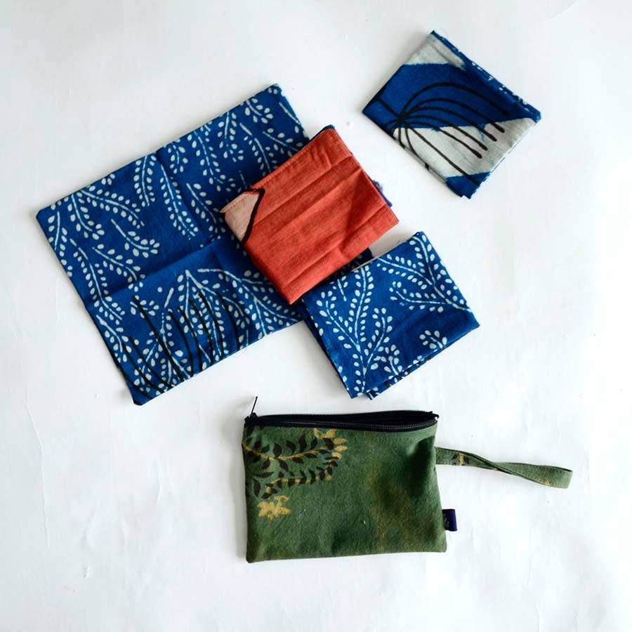 Hankies Zero Waste Cloth Handkerchief - Tissues in a Pouch