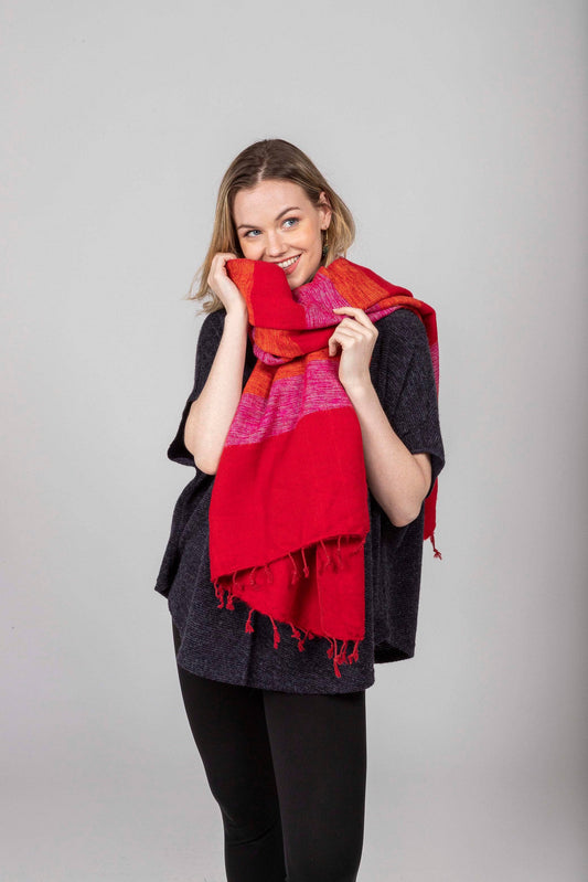 Thir Yak Wool Blend Scarf/Shawl