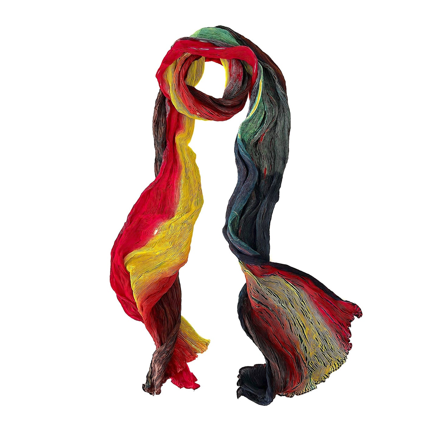 2480 dyed silk scarf