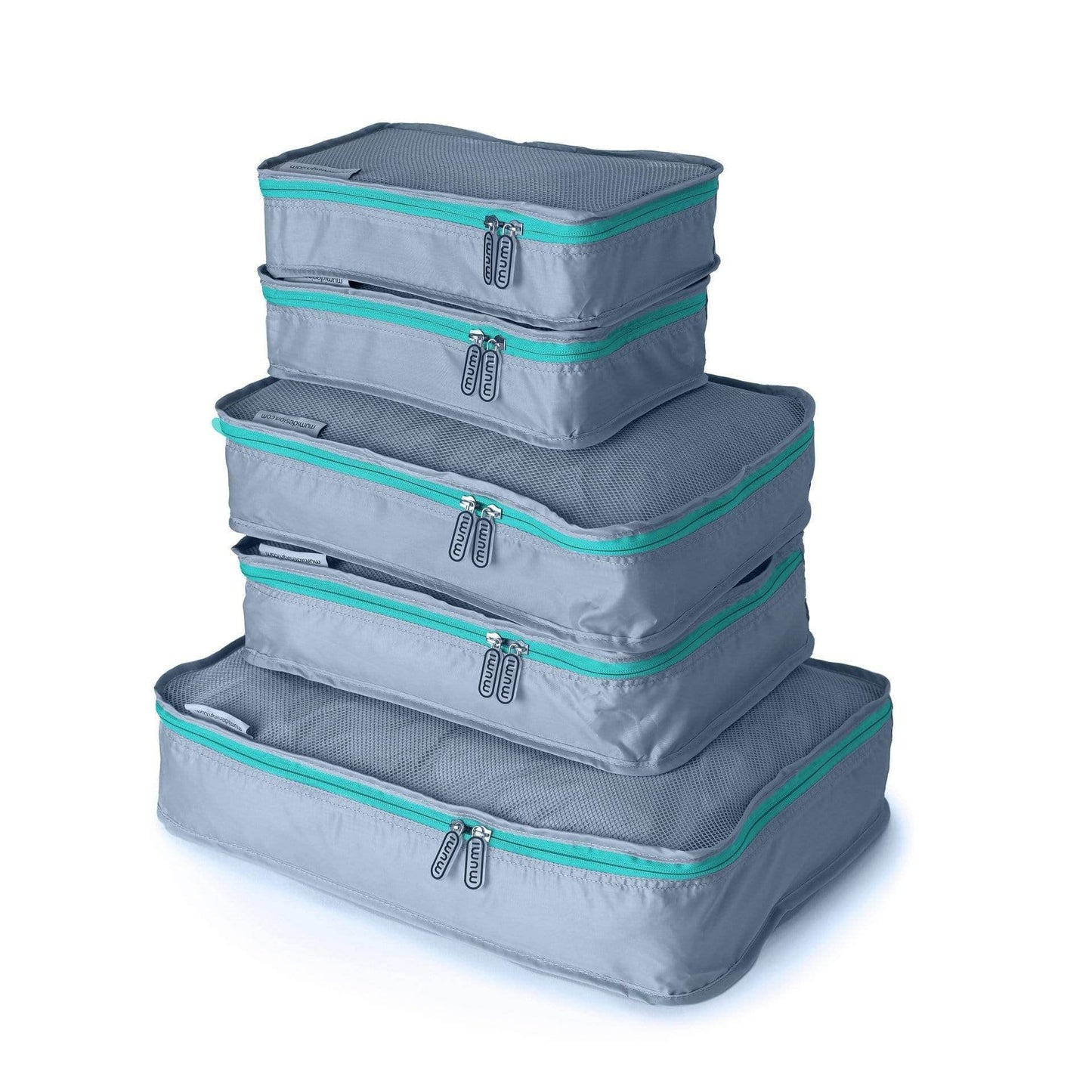 Packing  Cubes (set of 5) - Aqua